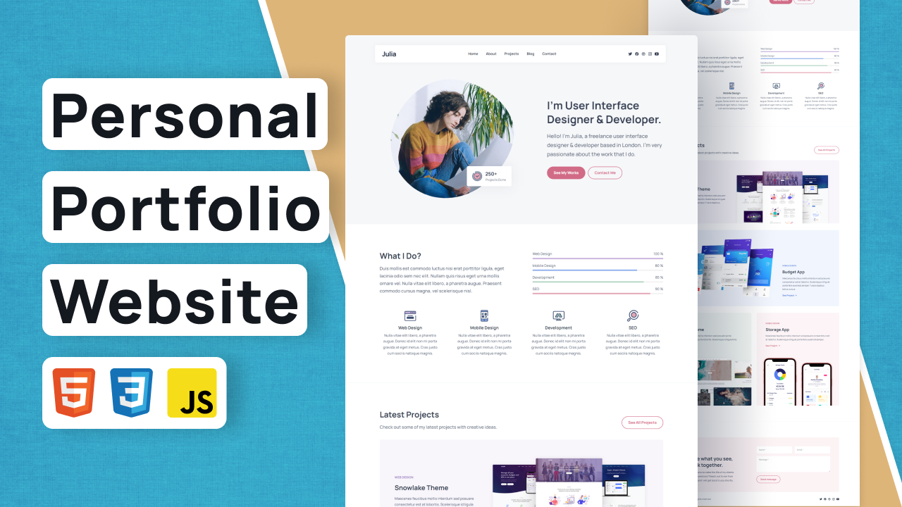 How I Built My Personal Portfolio Using Botble CMS